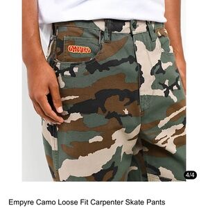 Empyre  loose fit camo pants